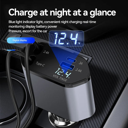 4-in-1 Car Charger