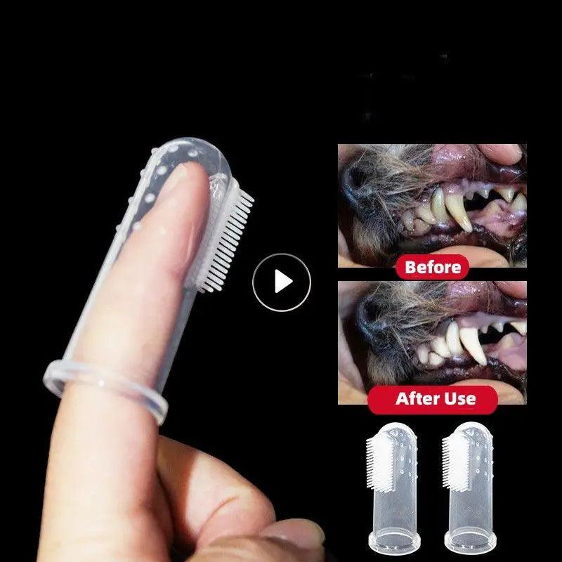 Pet Finger Toothbrush for Dogs and Cats