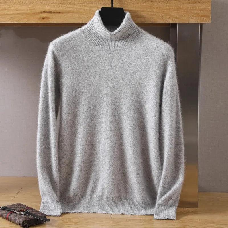 Men's 100% Pure Mink Velvet Cashmere Sweater