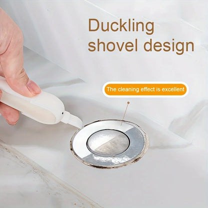 2-in-1 Cute Duck Shaped Double-head Design Cleaning Clip