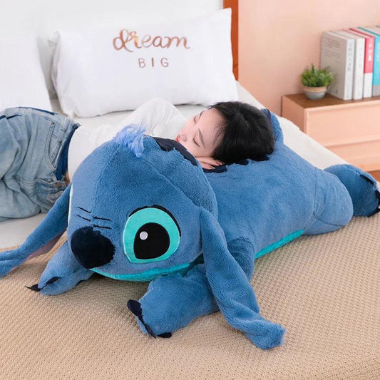 Puppy Stitch Plush Doll Long Pillow Toy