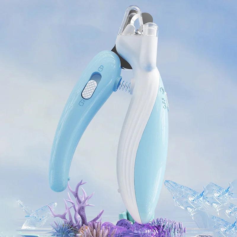 Professional Pet Nail Clippers with LED Light