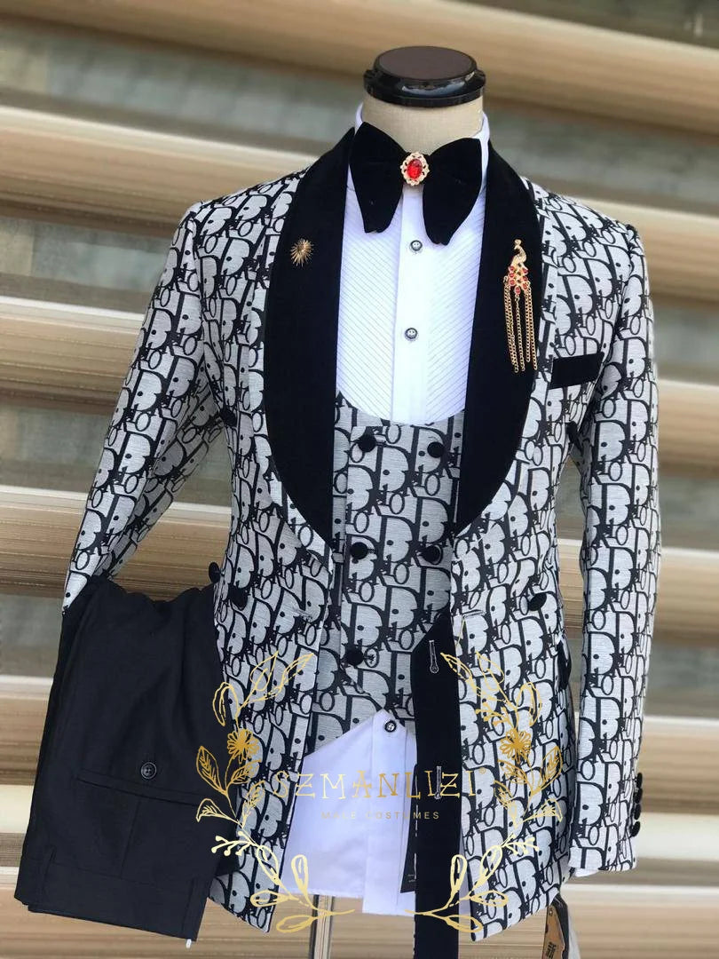 Luxury Double Breasted Suit