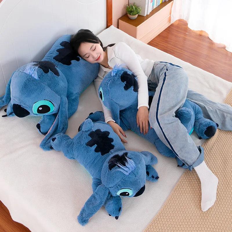 Puppy Stitch Plush Doll Long Pillow Toy