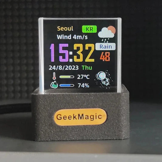 Crystal Cube Display