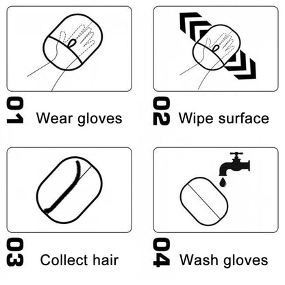 Grooming Removal Gloves