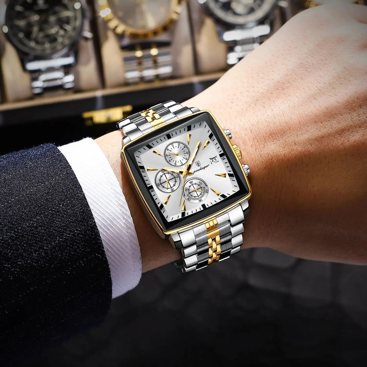 Luxury Square Sport  Watch