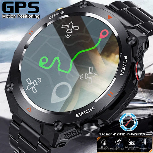 GPS Smartwatch With 100 Sports Modes