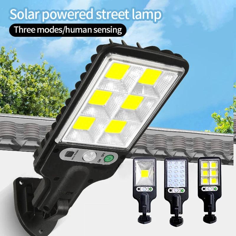 Solar LED Motion Sensor Wall Lamp