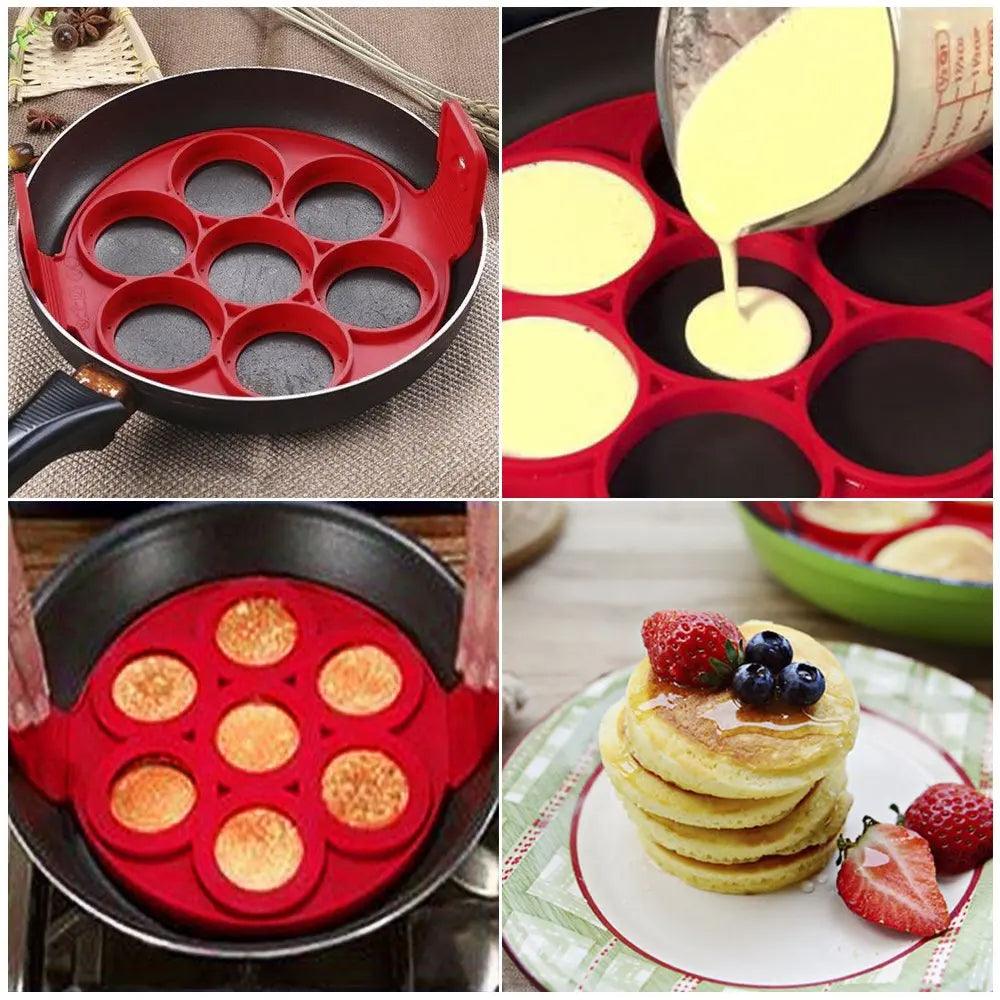 Silicone Egg Pancake Ring Mold