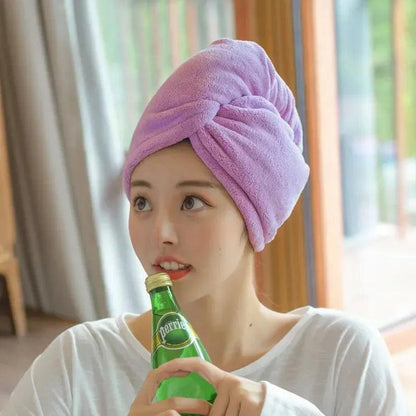 Super Fine Dry Hair Cap Towel for Adults