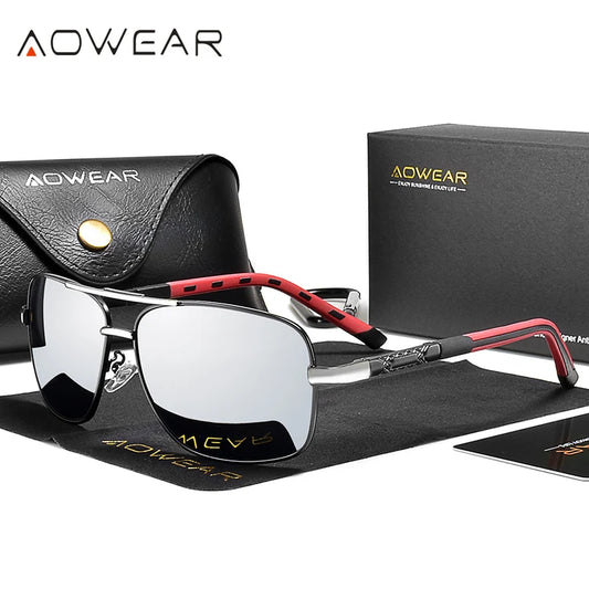 Retro Rectangle Driving Sunglasses