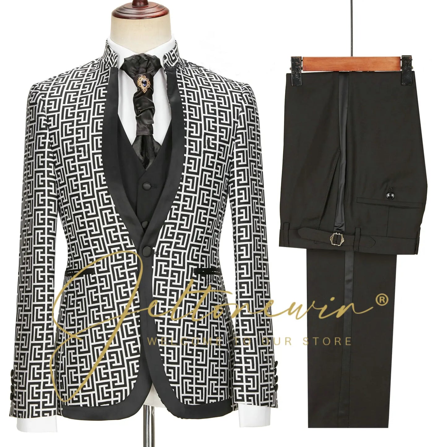 Luxury Double Breasted Suit