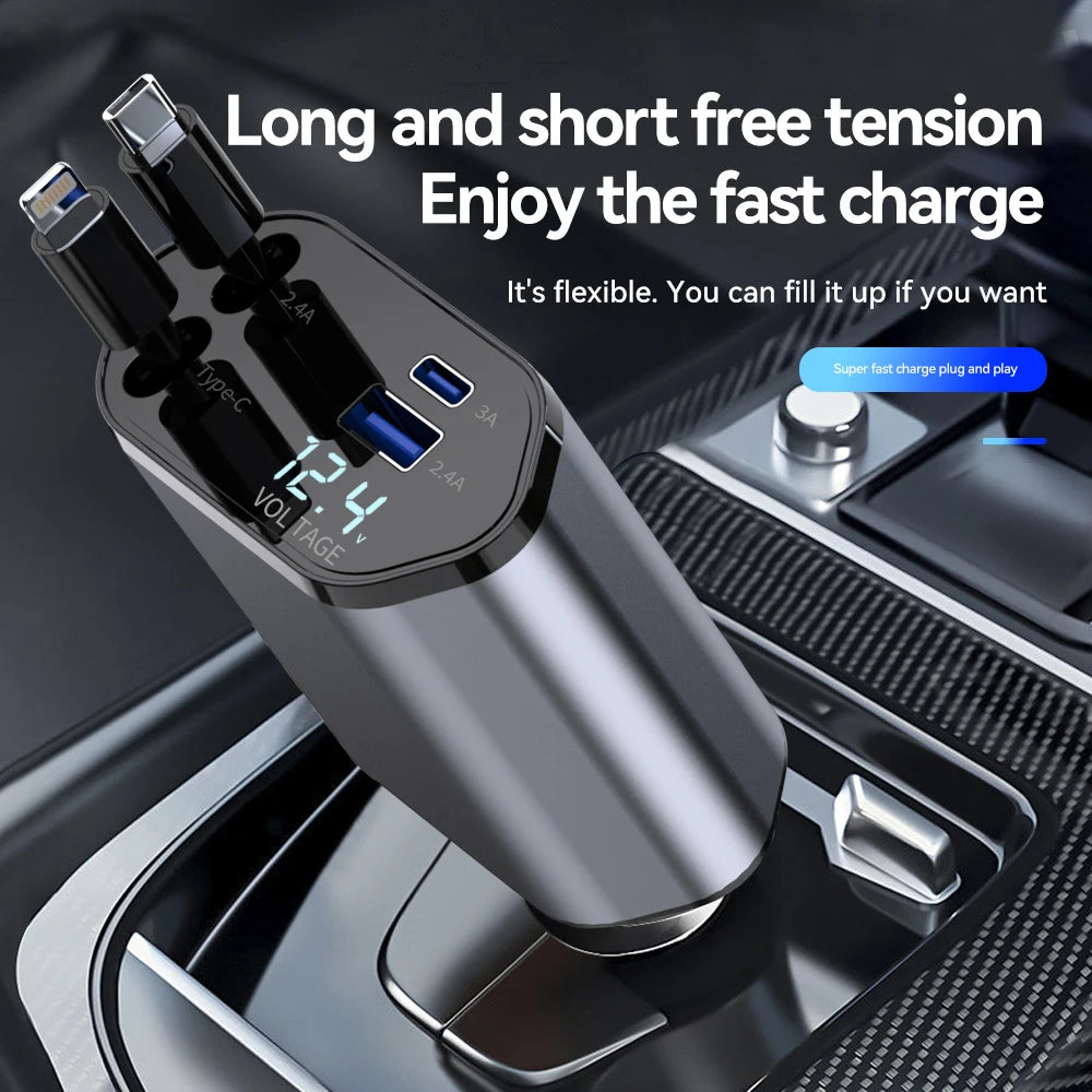 4-in-1 Car Charger
