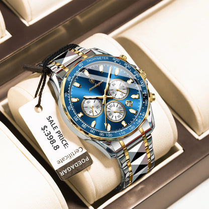 Luxury Stainless Steel Watch