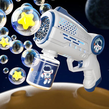 Automatic Bubble Gun Toy – Astronaut Design for Kids