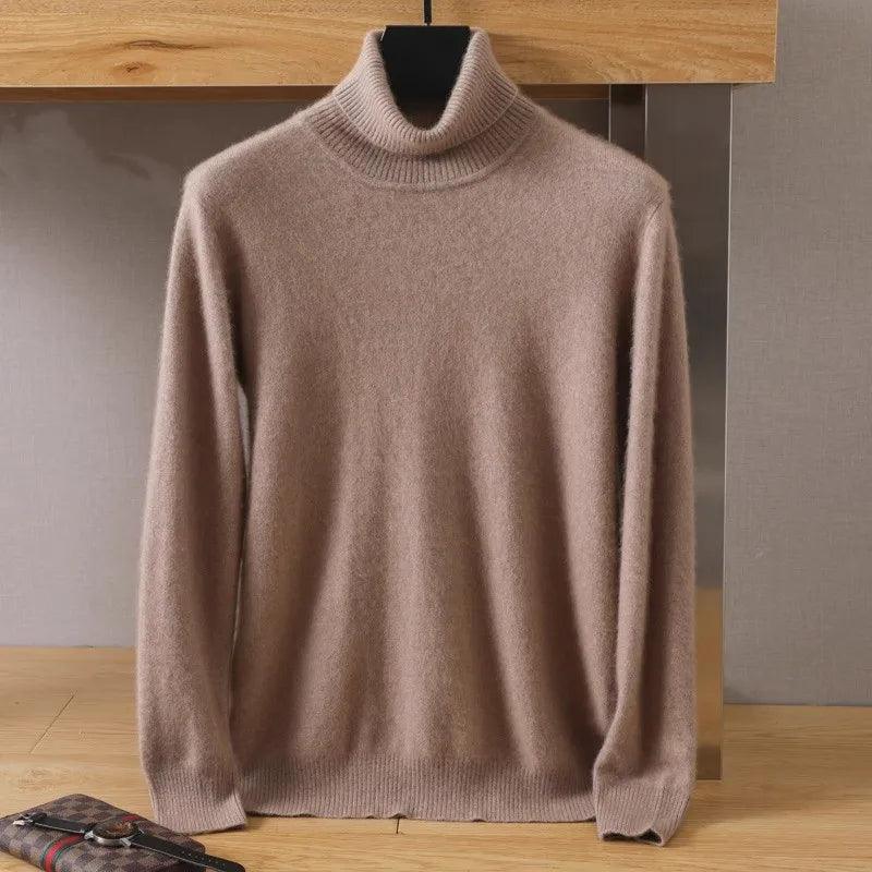 Men's 100% Pure Mink Velvet Cashmere Sweater