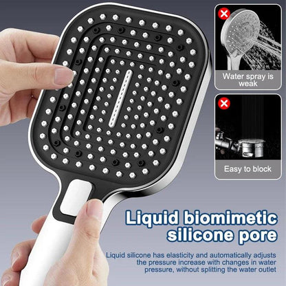 Large Panel High Pressure Handheld Shower Head