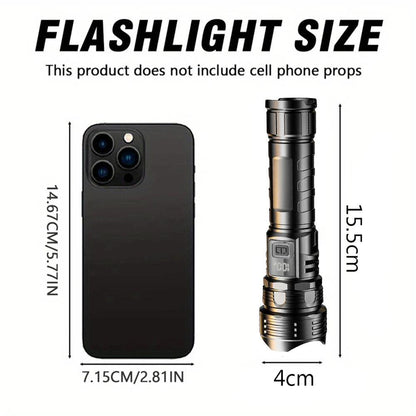 High Power Laser LED Flashlight