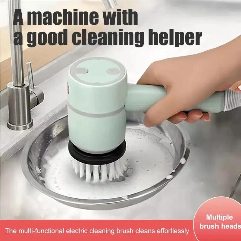 Electric Cleaning Brush – USB Rechargeable Multi-functional Rotary Scrubber