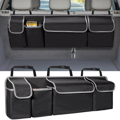 Car Trunk Organizer for SUV Backseat – Upgrade Hanging Storage Bags