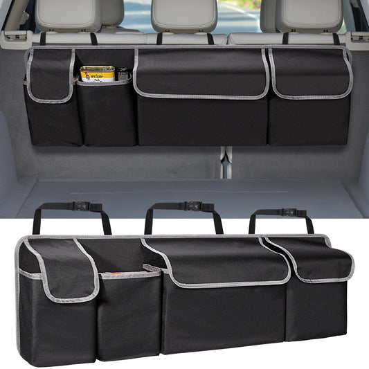 Car Trunk Organizer for SUV Backseat – Upgrade Hanging Storage Bags