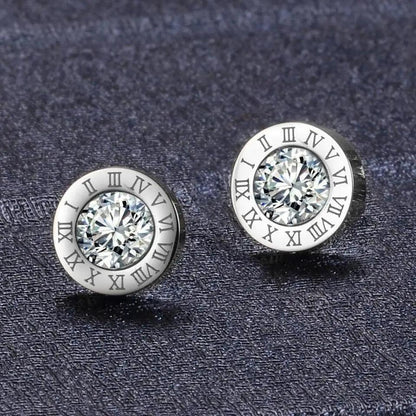 RAKOL Rhinestone Stud Earrings