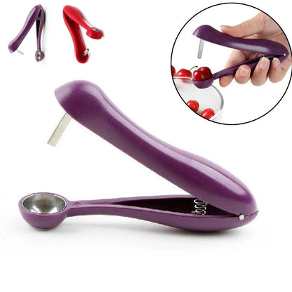 Easy Cherry Corer and Fruit Seed Remover Tool