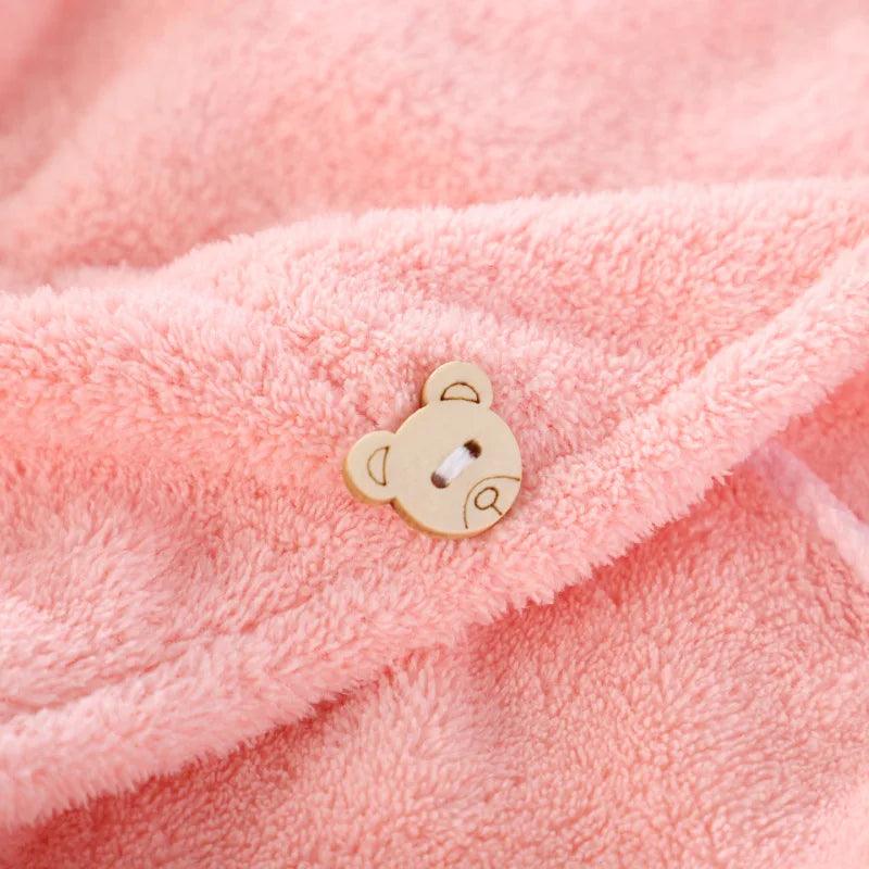 Super Fine Dry Hair Cap Towel for Adults