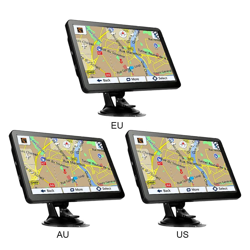 7-Inch HD Car GPS Navigator – USB, TF, Voice Reminder, Global Maps