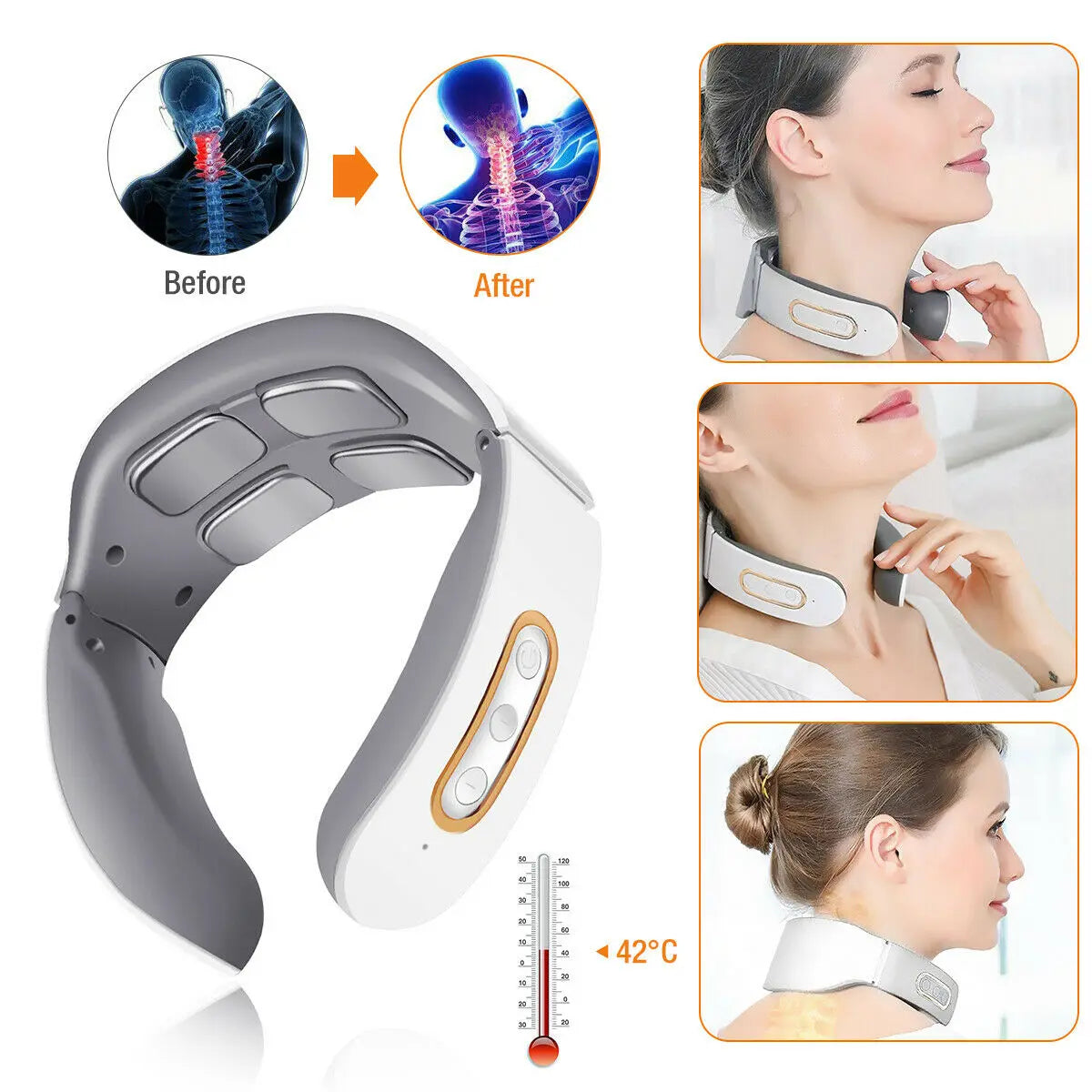 Electric Neck & Shoulder Pulse Massager