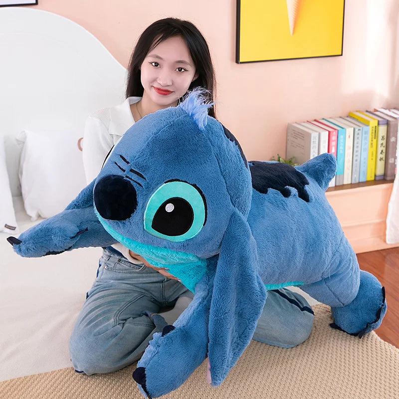 Puppy Stitch Plush Doll Long Pillow Toy