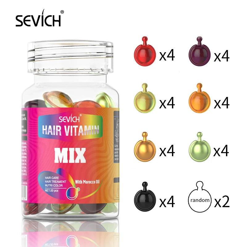 Sevich Hair Vitamin Capsules for Nourishing and Repairing Damaged Hair