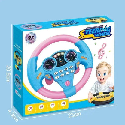 Electric Steering Wheel Toy for Kids