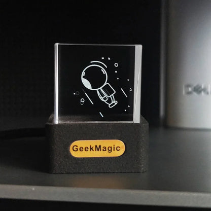 Crystal Cube Display