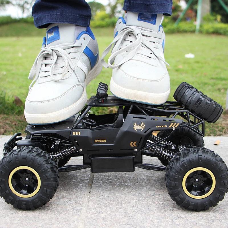 1:12 / 1:16 4WD RC Car – LED Off-Road Remote Control Buggy for Kids