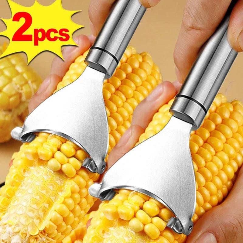 Stainless Steel Corn Peeler Tool