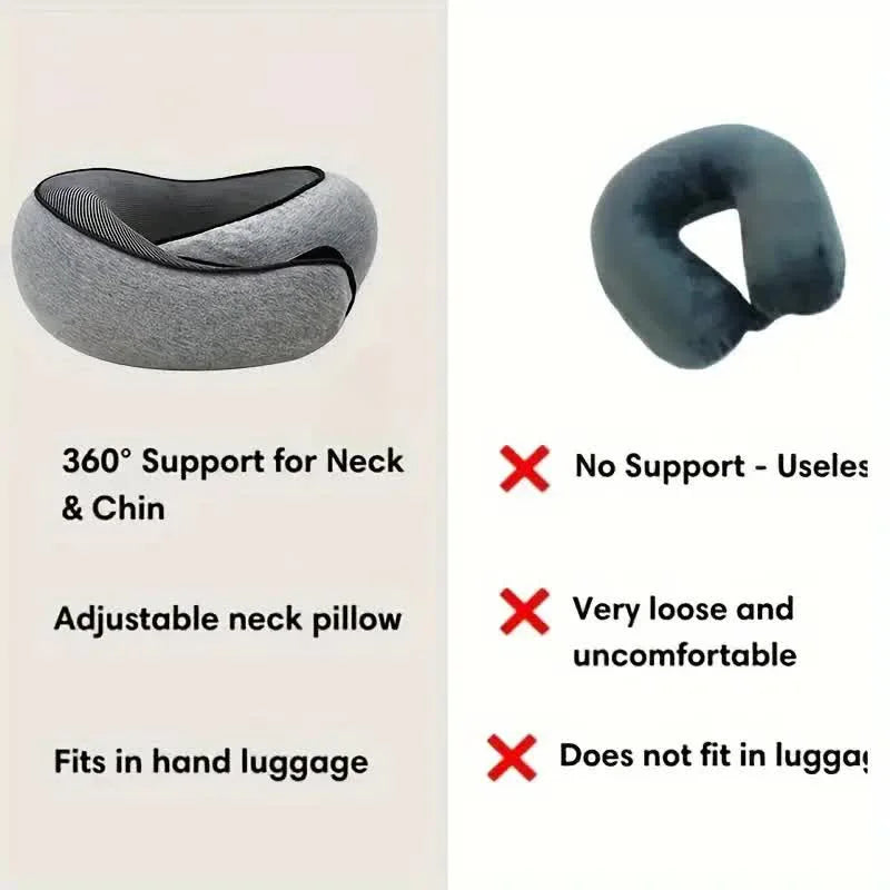 Memory Foam U-Shaped Neck Pillow