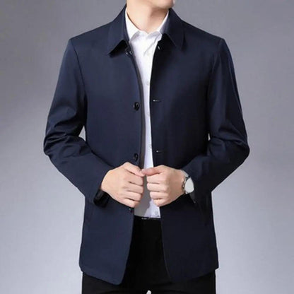 Men's Casual Business Windbreak Jacket