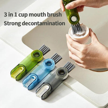 3-in-1 Cleaning Tool – Multifunctional Cup and Bottle Brush