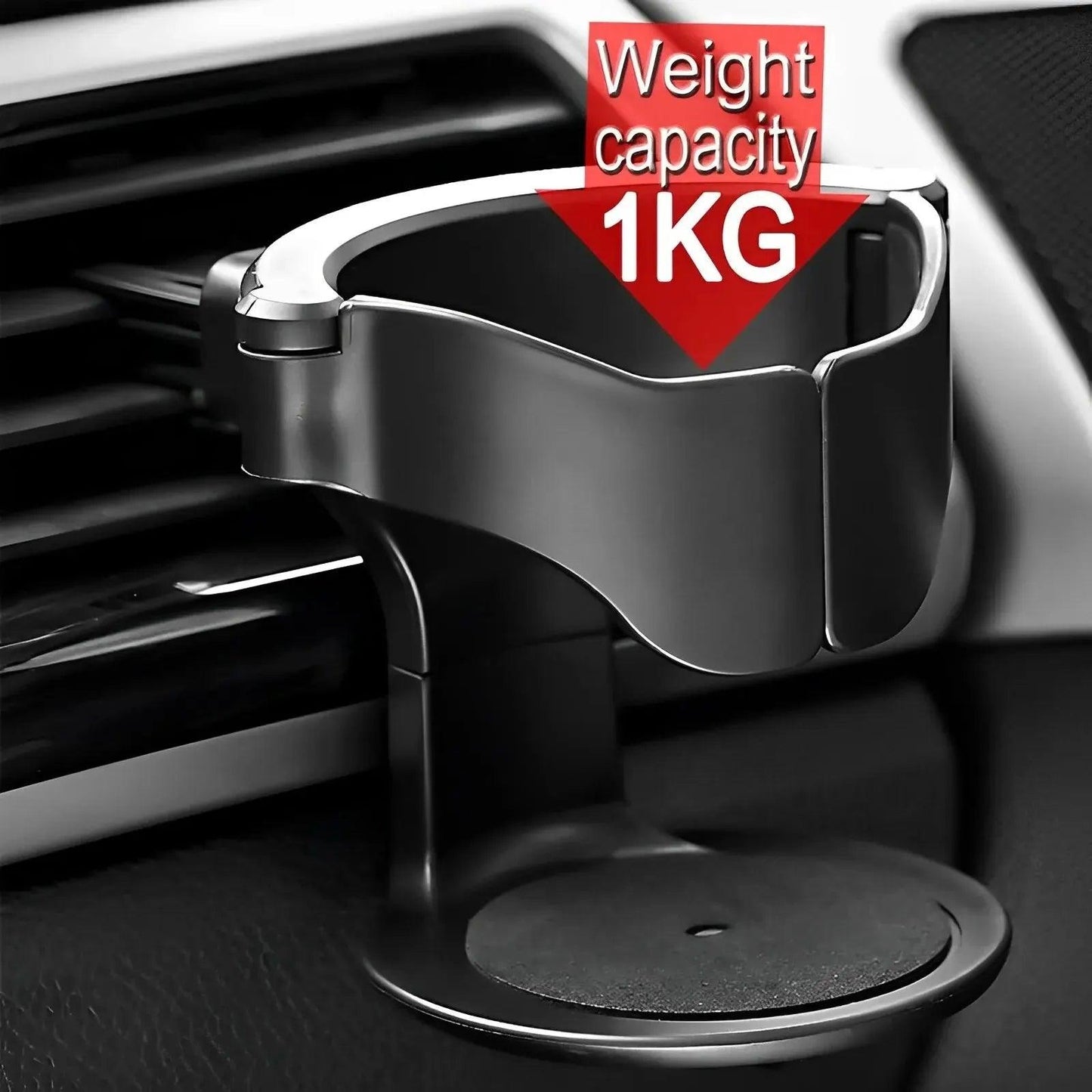 Car Air Vent Drink Holder – Multifunctional Cup & Ashtray Stand