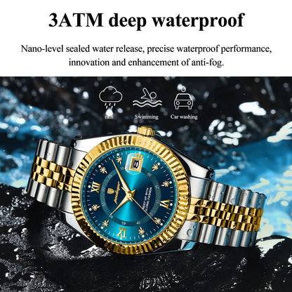Luxury Wrist Watch Waterproof