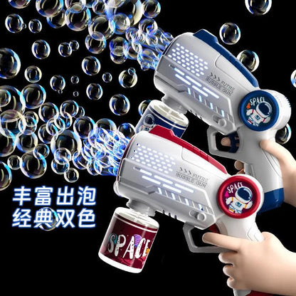 Automatic Bubble Gun Toy – Astronaut Design for Kids