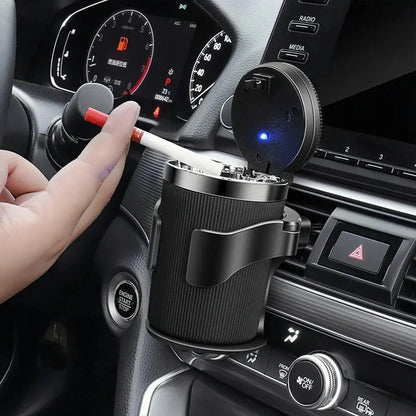 Car Air Vent Drink Holder – Multifunctional Cup & Ashtray Stand