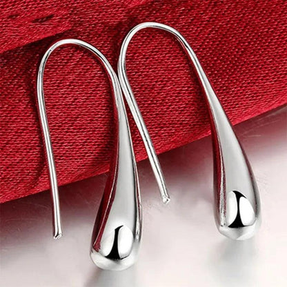 Water Drop Silver Jewelry Set