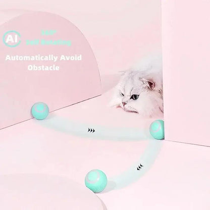 Smart Rolling Cat Toy Ball