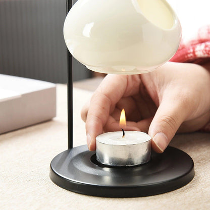 Ceramic Essential Oil Burner Tealight Candle Diffuser