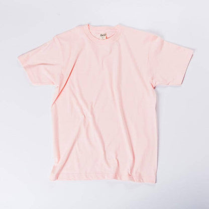 Solid Color Cotton T-Shirts Men's And Women's Short-sleeved T-shirts Icandoit1 Pink 2XL 